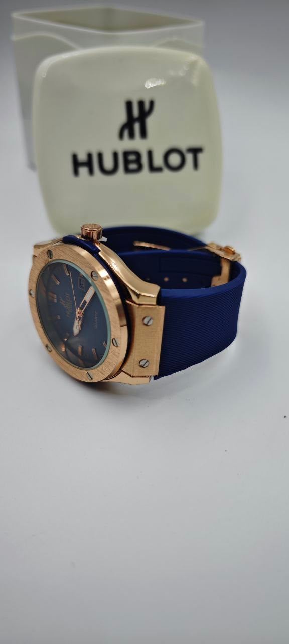 HUBLOT GENEVE MAVİ GOLD ERKEK SAAT