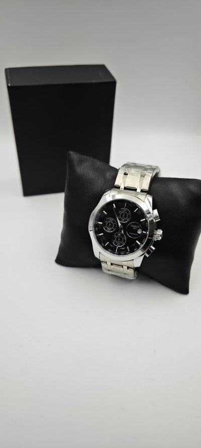 TİSSOT GÜMÜŞ RENK FULL KORDİNASYON ERKEK SAAT