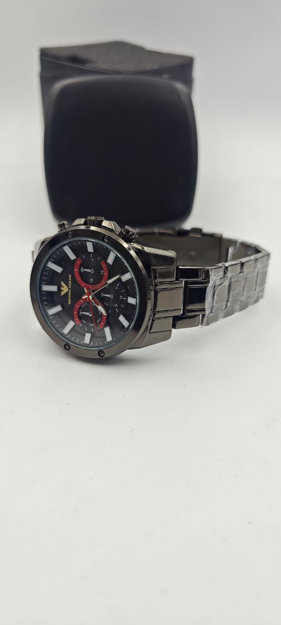 EMPORİO ARMANİ FULL SİYAH ERKEK SAAT