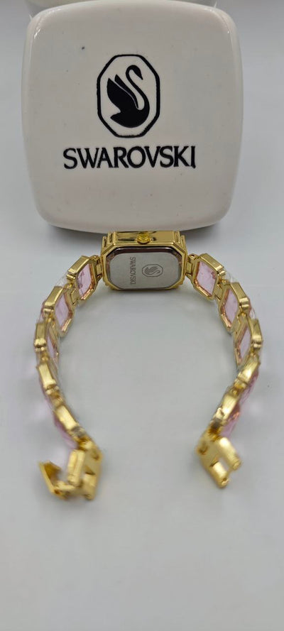 SWAROVSKİ AÇIK PEMBE TAŞLI BAYAN