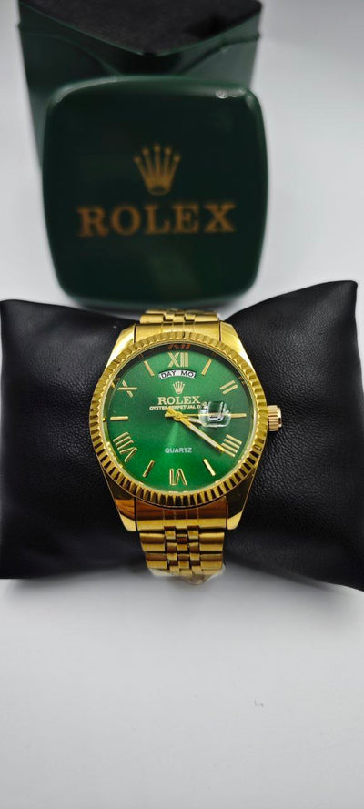 ROLEX DAY-DATE GOLD İÇİ YEŞİL ERKEK SAAT