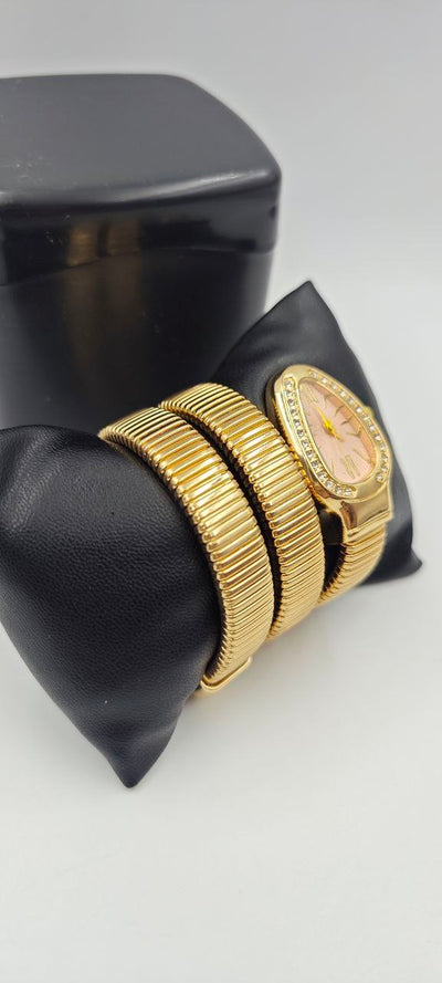 YILAN GOLD İÇİ PEMBE BAYAN SAAT