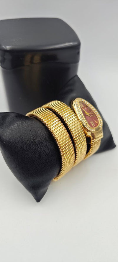 YILAN GOLD İÇİ KIRMIZI BAYAN SAAT