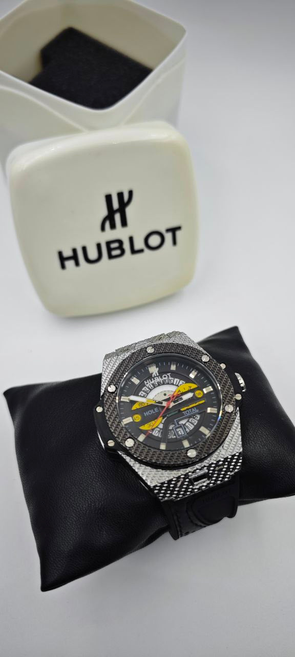 HUBLOT GENEVE SİYAH ERKEK SAAT