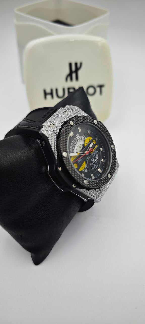 HUBLOT GENEVE SİYAH ERKEK SAAT